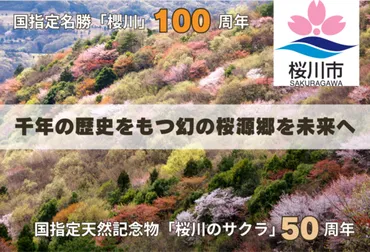 千年の歴史をもつ幻の桜源郷を未来へ繋げたい！