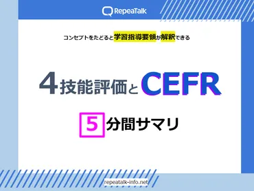 分間サマリ】技能評価と
