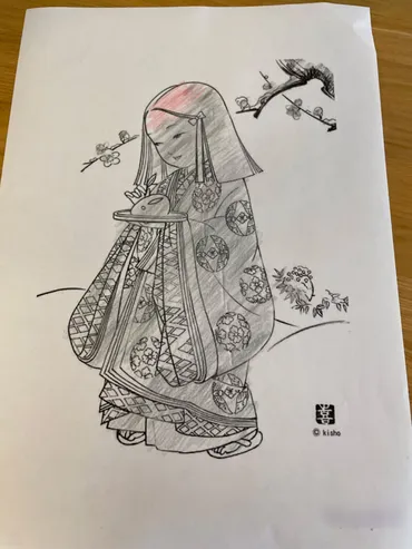 認知症利用者の塗り絵の様子とつの特徴~単一色傾向・色彩感覚低下・模倣不可~
