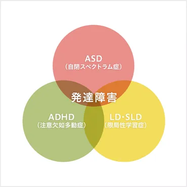 発達障害を図解つきで分かりやすく説明!分類や原因や相談先、診断など【専門家監修】【発達ナビ】