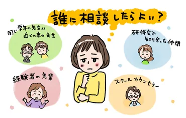 誰に相談したらよいか困ったときの相談相手とは?「教師という仕事が倍楽しくなるヒント」きっとおもしろい発見がある!
