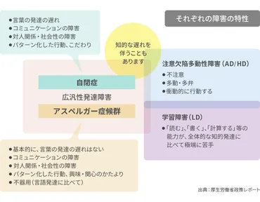 発達障害の中学生の特徴