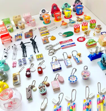 大人のガチャガチャ巡り!ミニチュアに熱をあげた春③ 戦利品一挙公開!〜食品系ミニチュア編〜