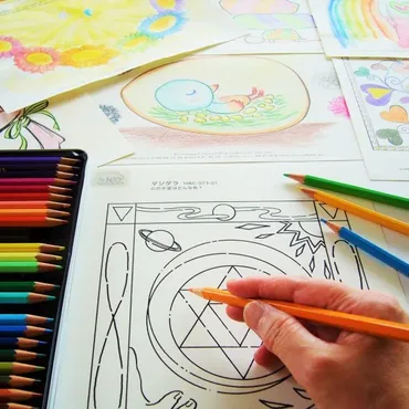 大人の塗り絵で脳活アートセラピー。いきいきと人生を楽しく生きよう
