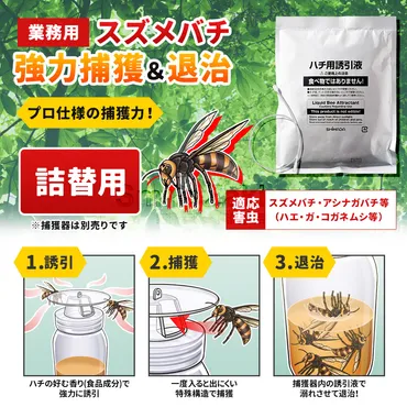 アーネスト スズメバチ・アシナガバチ系殺虫剤詰め替え用 業務用ハチバスターPRO 詰め替え用 スズメバチ駆除剤 殺虫剤 : すまいる雑貨(アーネスト公式)