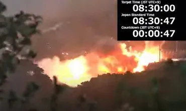 ロケットエンジン燃焼試験で爆発、火災種子島宇宙センター