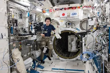 若田さん「懐かしい出張先」ISSで始動 日本人最多5回目の飛行