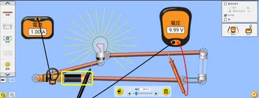 回路を自由に作れるブラウザアプリ「phet 直流回路キット」が授業で大活躍！ 
