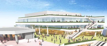号外】泉ケ丘駅前に南海が4階建て複合ビル建設、2階をデッキと一体化し広場に