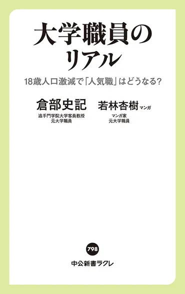 大学職員のリアル歳人口激減で「人気職」はどうなる?