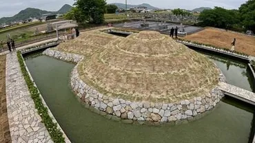 高松市に「古墳」を再現した現代の墓が完成 巨大な前方後円墳で永代供養 1人用や2人用も【香川】 
