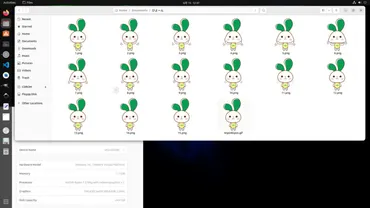 マイぴょんのパラパラ漫画（教科書の隅に落書きした様なモノです。） 