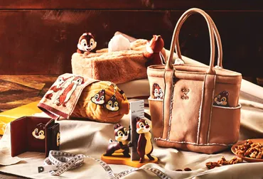 秋冬にぴったりのライフスタイル雑貨も！ディズニーストア「もしもチップ&デールと一緒に暮らしたら」グッズ