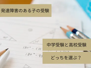 発達障害のある子の受験】「過ごしやすさ」重視の学校選び 就労・進学支援の現場から（下）