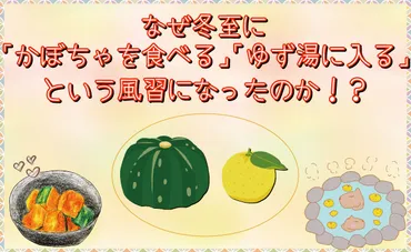 なぜ冬至に「かぼちゃを食べる」「ゆず湯に入る」という風習ができたのか！？ 