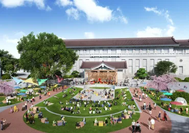 誰もが憩える開かれた前庭に生まれ変わる 東京国立博物館が「TOHAKU OPEN PARK PROJECT」を発表 