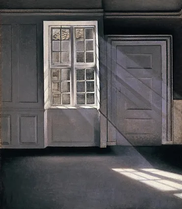 ハマスホイの世界へ：静寂と孤独を描く画家、その魅力とは？静寂の画家ハマスホイ：作品世界への誘い