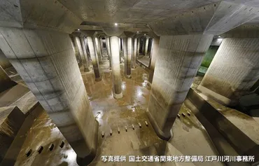 首都圏外郭放水路の魅力とは？地下神殿を含む治水対策と見学方法を徹底解説！洪水から街を守る！巨大地下空間『首都圏外郭放水路』の全貌