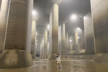 春日部に地下神殿が！？首都圏外郭放水路見学会を体験してみた 