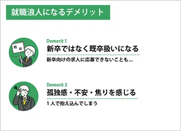 就職浪人になって大丈夫？メリット・デメリットとやっておきたいこと 