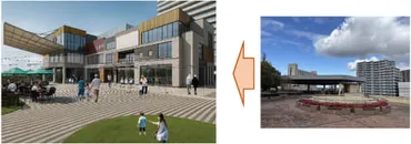 南海 泉ケ丘駅前に商業施設と泉北ニュータウン初のタワマン 