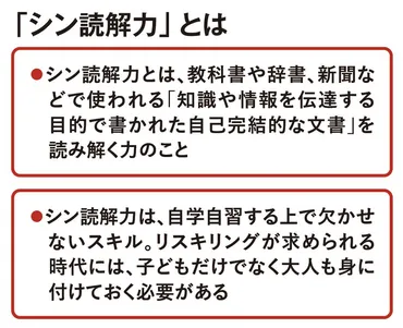 50万人のデータから衝撃の発見! AI研究者が解説｢シン読解力の伸ばし方｣ 
