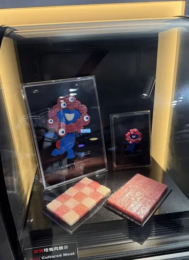 未来の食卓を彩る培養肉の挑戦！大阪・関西万博で見えた可能性とは？3Dプリンターで作る「ミャクミャク」培養肉！ 大阪・関西万博で未来の食を体験