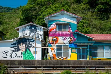 新・日本の絶景】有名作家のマンガで離島がカラフルに 高井神島