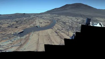 探査車パーサヴィアランスがとらえた火星の「Falbreen」の360度パノラマ 