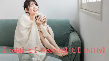 cold】と【freezing】と【chilly】の違い!寒いレベルで使い分ける