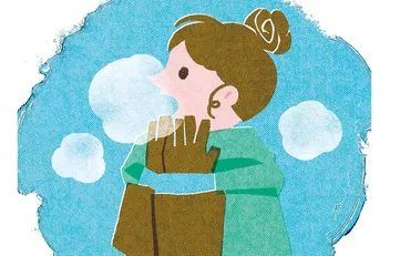 吐く息が白くなるのはなんで？ 明日から使える【天気の雑学】 