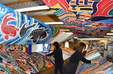 五月人形『五月のぼり』職人の想いと伝統を守る手仕事とは？端午の節句、職人による五月のぼり制作の最盛期