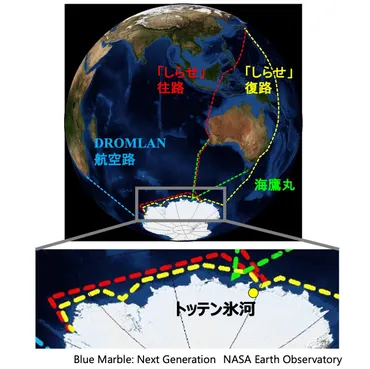 南極の海と海面上昇のつながりを探る – 気候変動に挑む Climate Change