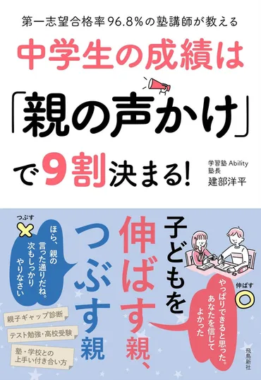 中学生の成績アップは親次第!? 親の声かけひとつで子どもは変わる！ 