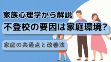 不登校問題の理解と親の役割とは？子供の自立を支える為の具体的な対応について(？)不登校の子供を支える親の心得：原因、段階、コミュニケーション方法