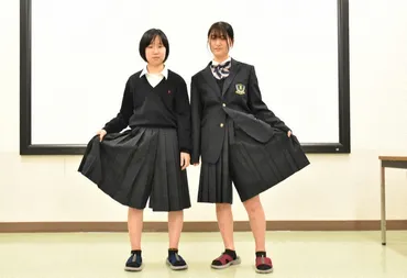一番イケてる自分で 選べるジェンダーレス 制服にキュロットスカート 宍粟・山崎高、来年度から導入 ／兵庫 