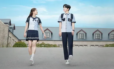 スカート丈は短めでボディラインを強調？今どきの韓国制服事情 見た目重視とブランド志向が飛び火、制服支援金を出す自治体も(1/4) 