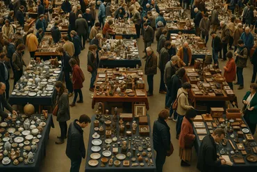 蚤の市ってどんな場所？起源から楽しみ方まで徹底解説！(？)蚤の市の魅力: 古いものとの出会い