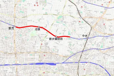 西武新宿線地下化プロジェクト：安全で快適な未来への第一歩とは？西武新宿線地下化プロジェクトの進捗と課題