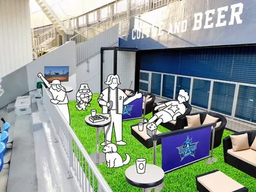 DREAM GATE STANDを新席種として販売！ワンちゃんと一緒に楽しめる席や、大人数での貸切席も！ 