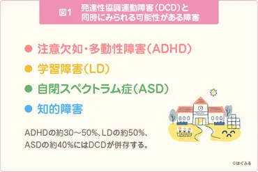 発達性協調運動障害( DCD )』とはどんな症状？運動がとても苦手・手先が不器用【医師監修】 – はぐふる