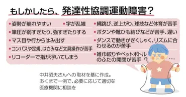 字が汚い、縄跳びできない「不器用」な子…実はDCD（発達性協調運動障害）かも 周囲の理解と支援が必要です 