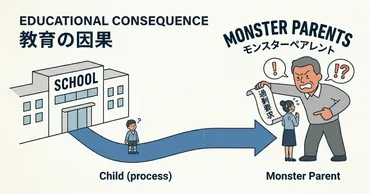 モンスターペアレント」を生み出したのも学校教育という事実。 過剰な要求を繰り返す親を育てたのは誰か。