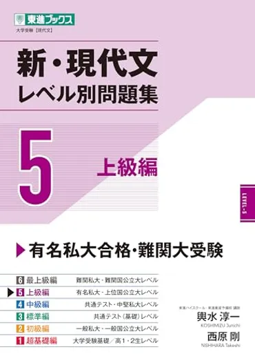 基礎〜最難関】現代文の参考書ルート紹介