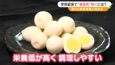 ウズラの卵で死亡事故「当たり前のように献立に入れていた替えがない」給食現場は困惑…食べ方指導など試行錯誤