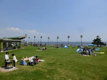 国営海の中道海浜公園デイキャンプ場】アクセス・営業時間・料金情報