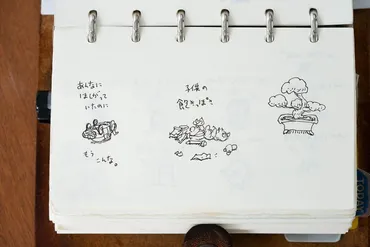 絵本作家・ヨシタケシンスケの展覧会が横浜・そごう美術館で、『りんごかもしれない』原画など約点