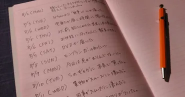日を短く振り返るだけ「行日記」の効果。成長が速くなる&チャンスに満ちあふれる!