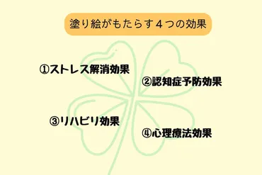 塗り絵の健康効果】ストレス解消から認知症予防までのメリット
